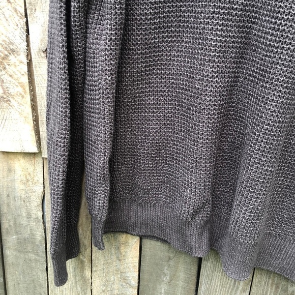 Men’s Croft and Barrow Knitted Gray Sweater XL - Picture 4 of 10